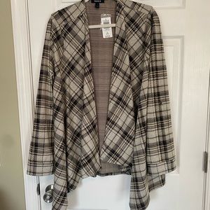 Torrid flannel Cardigan: Size 2X: Tags still on!